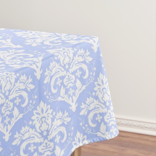 Table Cloth - Wedgewood Blue Damask Tafelkleed (Voorbeeld)