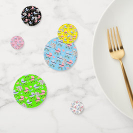 Table Confetti Baby Stroller Stork Hearts Elephant