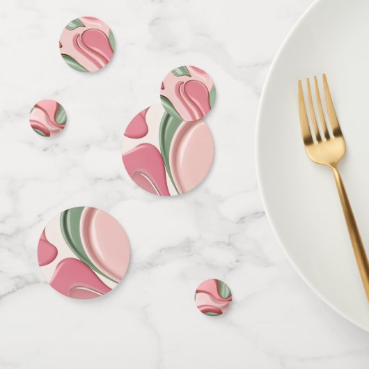 Table confetti in stylish abstract graphic (Groep)