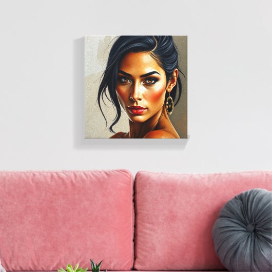 Table Deco Canvas Afdruk (Insitu (Woonkamer))