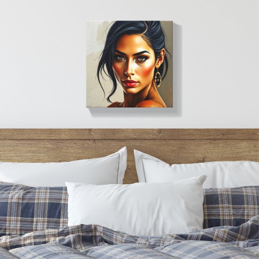 Table Deco Canvas Afdruk (Insitu (Slaapkamer))