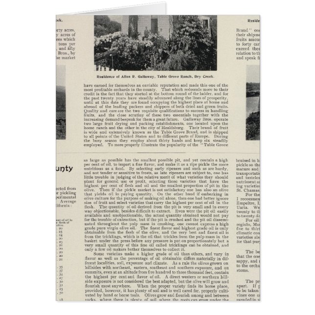 Table Grove Ranch, Californië (Voorkant)