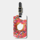 Table Kitchen Donuts Sweets Dessert Donut Bagagelabel (Voorkant verticaal)