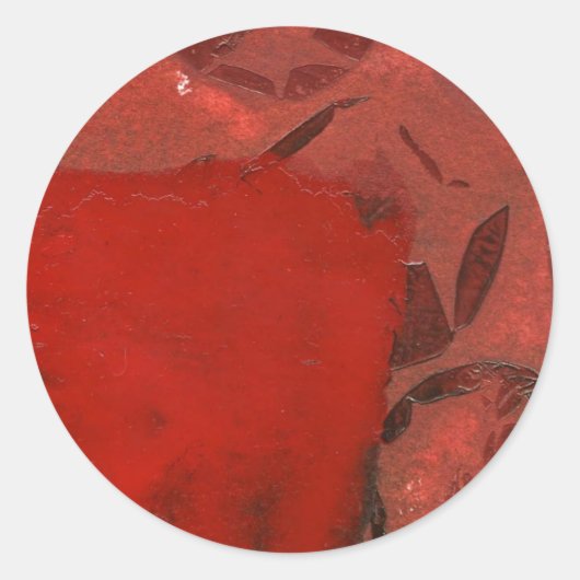 "Table Rock #1" Abstract Design Sticker (Voorkant)