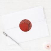 "Table Rock #1" Abstract Design Sticker (Envelop)