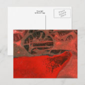 "Table Rock 3" Abstract Design Briefkaart (Voorkant / Achterkant)