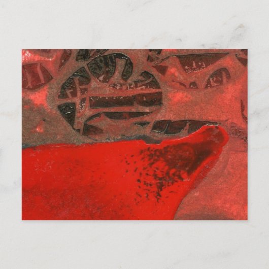 "Table Rock 3" Abstract Design Briefkaart (Voorkant)
