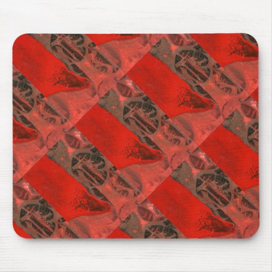 "Table Rock #3" Abstract Design Mousepad Muismat (Voorkant)