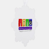Table Rock Art Guild Paper Snowflake Ornament Kaart (Rechts)