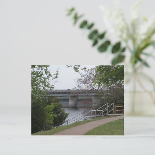 Table Rock-dam Briefkaart (Staand voorkant)