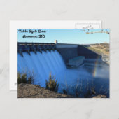 Table Rock Dam w. Regenboog Briefkaart (Voorkant / Achterkant)