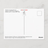 Table Rock die Golden City overkijkt Briefkaart (Achterkant)