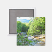 Table Rock Flume Brook Franconia NH Magnet (Voorkant / Achterkant)