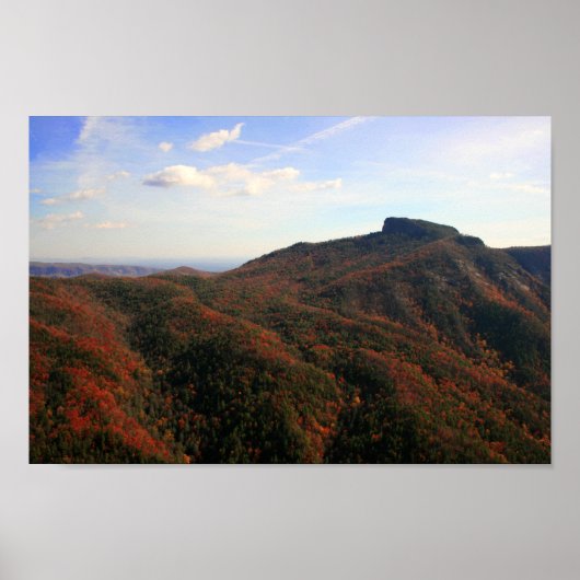 Table Rock, Linville Gorge, North Carolina Poster (Voorkant)