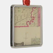 Table Rock, Nebraska Metalen Ornament (Rechts)