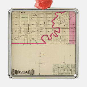 Table Rock, Nebraska Metalen Ornament
