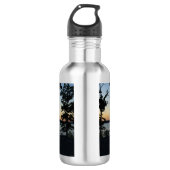 Table Rock Silhouette Sunset Stainless Steel Water Waterfles (Voorkant)