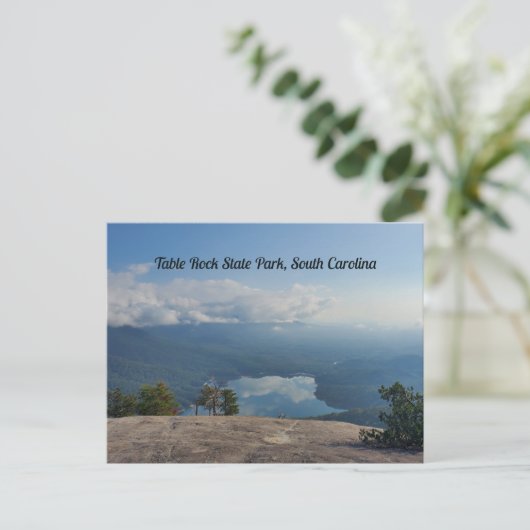 Table Rock State Park, Zuid-Carolina Briefkaart (Staand voorkant)
