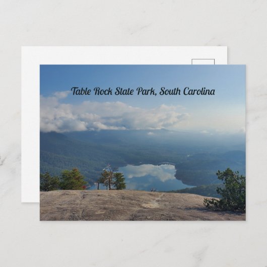Table Rock State Park, Zuid-Carolina Briefkaart (Voorkant / Achterkant)