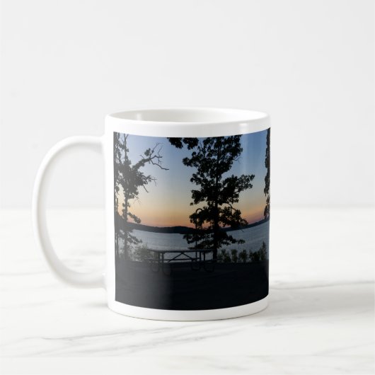 Table Rock Sunset Coffee Mok (Links)