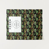 Table Runner Banner Business Logo Pet Reptile Wandkleed (Voorkant (horizontaal))