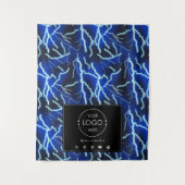 Table Runner Banner Business Logo-technologie Wandkleed (Voorkant)