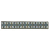 Table Runner Blauwe Poinsettia Lange Tafelloper (Horizontaal)