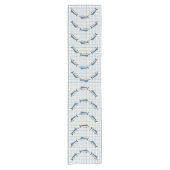 Table Runner - Blue Marlin on Plays Korte Tafelloper (Voorkant)
