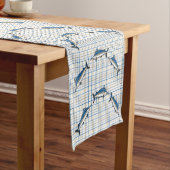 Table Runner - Blue Marlin on Plays Korte Tafelloper (Voorbeeld)