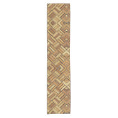 Table Runner - Brick Kaleidoscopic Pattern Korte Tafelloper (Voorkant)
