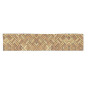 Table Runner - Brick Kaleidoscopic Pattern Korte Tafelloper (Horizontaal)