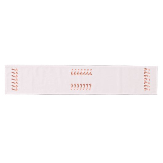Table Runner - Candy Canes Medium Tafelloper (Horizontaal)