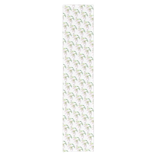 Table Runner-Easter Lily Korte Tafelloper (Voorkant)