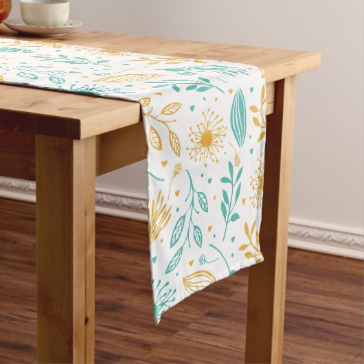 Table Runner-Floral Lange Tafelloper (Voorbeeld)