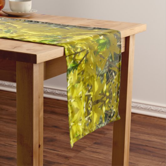 Table Runner - Forsythia Korte Tafelloper (Voorbeeld)