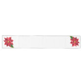 Table Runner Kerstmis Poinsettia Lange Tafelloper (Horizontaal)