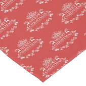 Table Runner-Merry Kerstmis Medium Tafelloper (Hoek)