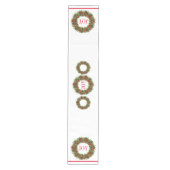Table Runner met kerstfeest Medium Tafelloper (Voorkant)