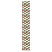 Table Runner Red Holly Lange Tafelloper (Voorkant)