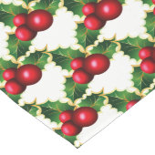 Table Runner Red Holly Lange Tafelloper (Hoek)
