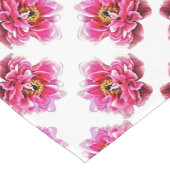 Table Runner Roze Pioenrozen Lange Tafelloper (Hoek)