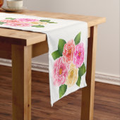 Table Runner-Rozen Korte Tafelloper (Voorbeeld)