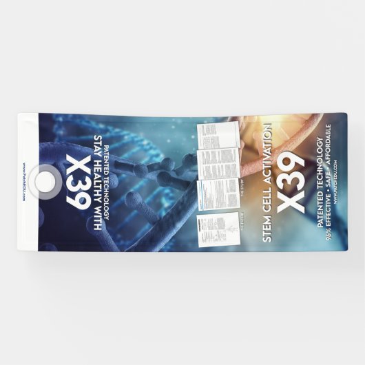 Table Runner voor Trade Shows Spandoek (Horizontaal)