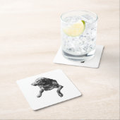 Table-Side Pause, Labrador Kartonnen Onderzetters (Insitu)