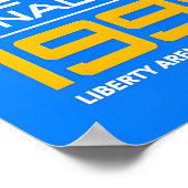 Table Tennis 1998 Finals Poster Retro Sports Art (Hoek)