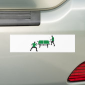 table tennis bumpersticker (Op auto)