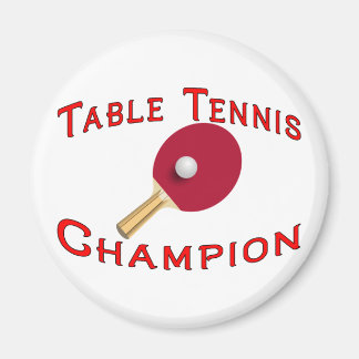 Table Tennis Champion Magneet