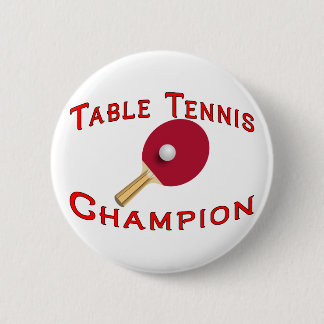Table Tennis Champion Ronde Button 5,7 Cm