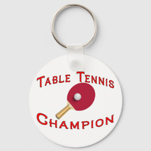 Table Tennis Champion Sleutelhanger