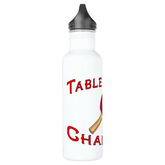 Table Tennis Champion Waterfles (Links)